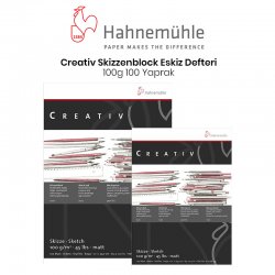 Hahnemühle - Hahnemühle Creativ Skizzenblock Eskiz Defteri 100g 100 Yaprak