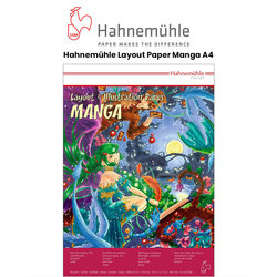 Hahnemühle - Hahnemühle Layout Paper Manga A4 40 Yaprak 80g