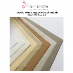 Hahnemühle - Hahnemühle Mould Made Ingres Pastel Kağıdı 48x62.5 10 Adet