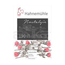 Hahnemühle - Hahnemühle Nostalgie Eskiz Blok 190g 50 Yaprak A4