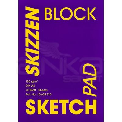 Hahnemühle Sketch Pad Eskiz Defteri A4 185g 40 Yaprak