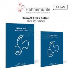 Hahnemühle - Hahnemühle Sketch Pad Eskiz Blok 120g 50 Yaprak