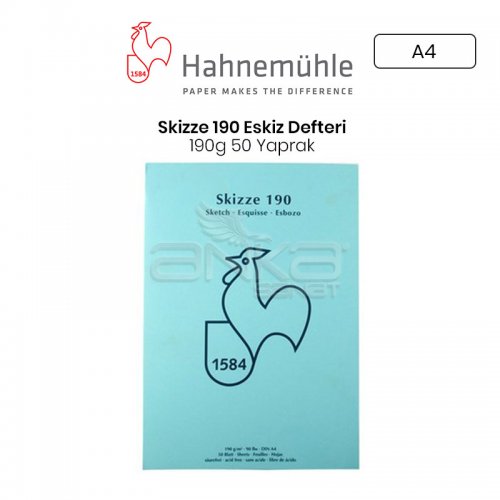 Hahnemühle Skizze 190 Eskiz Defteri A4 190g 50 Yaprak