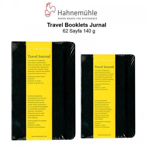 Hahnemühle Travel Booklets Jurnal 62 Yaprak 140 g