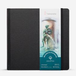 Hahnemühle - Hahnemühler Deckle Edge Sulu Boya Defteri Cold Press 250g 30 Yaprak 19.5X19,5cm