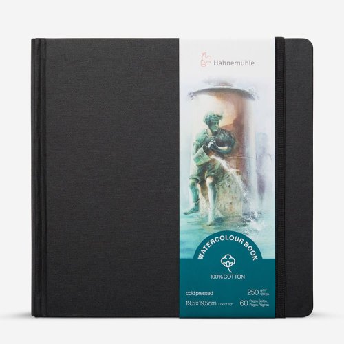 Hahnemühler Deckle Edge Sulu Boya Defteri Cold Press 250g 30 Yaprak 19.5X19,5cm