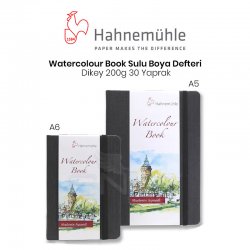 Hahnemühle - Hahnemühle Watercolour Book Sulu Boya Defteri Dikey 200g 30 Yaprak