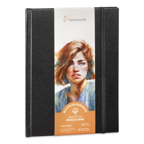 Hahnemühler Deckle Edge Sulu Boya Defteri Cold Press 250g 30 Yaprak 10,3x15,3cm