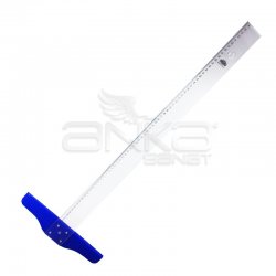 Hatas - Hatas Sabit Başlı Mika T Cetveli 65cm