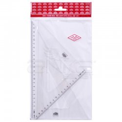 Hatas - Hatas Teknik Okul Öğrenci Gönye Seti 26cm/60-45