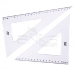 Hatas - Hatas Teknik Okul Öğrenci Gönye Seti 26cm/60-45 (1)