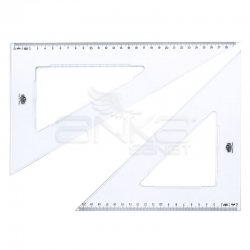 Hatas - Hatas Teknik Okul Öğrenci Gönye Seti 30cm/60-45 (1)