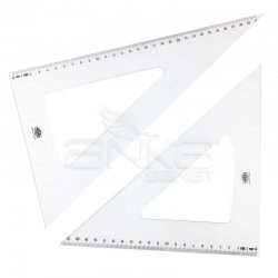 Hatas - Hatas Teknik Okul Öğrenci Gönye Seti 32cm/60-45 (1)