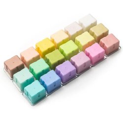 HIMI Jelly Cup Gouache Set Pastel Renkler Guaj Boya Seti 18 Renk x 30g(Purple Case) - Thumbnail