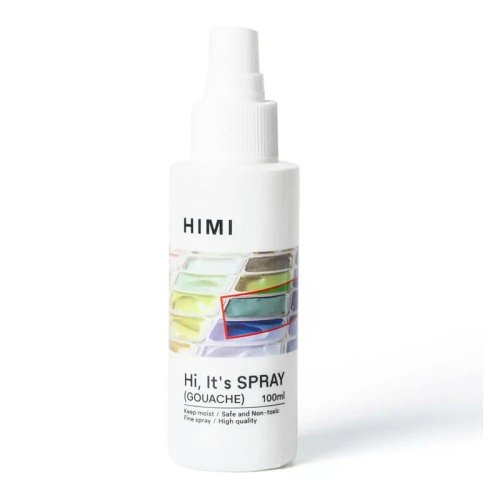 HIMI Spray Gouache Activator 100 ml (Boyayı nemli tutar, yeniden aktive eder ve bakteri oluşumunu önler)