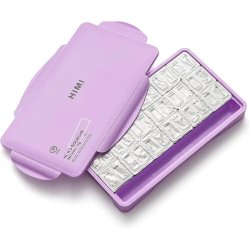 HIMI Twin Cup Gouache Set Guaj Boya Seti 36 Renk x 12g + 3 Fırça (Purple Case) - Thumbnail