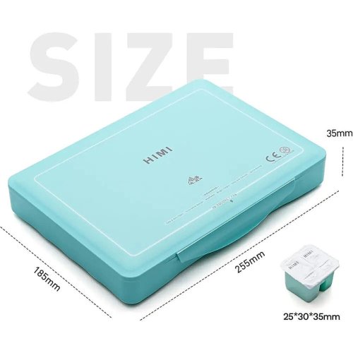 HIMI Twin Cup Gouache Set Guaj Boya Seti 48 Renk x 12g (Green Case)
