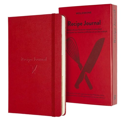Moleskine Passion Journals Hobi Günlüğü ile Yemek Tarifleri 13x21cm Recipe