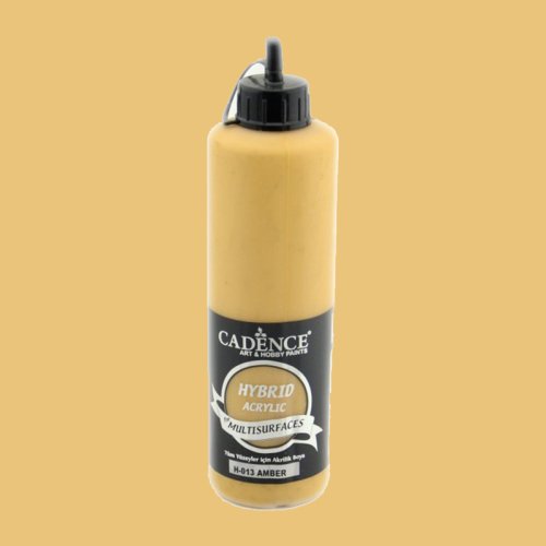 Cadence Hybrid Acrylic For Multisurfaces Tüm Yüzeyler İçin Akrilik Boya 500ml H013 AMBER 500ML Cadence Hybrid Acrylic For Multisurfaces Tüm Yüzeyler İçin Akrilik Boya 500ml H013 AMBER 500ML