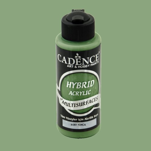 Cadence Hybrid Acrylic For Multisurfaces Tüm Yüzeyler İçin Akrilik Boya 120ml H061 Yonca Cadence Hybrid Acrylic For Multisurfaces Tüm Yüzeyler İçin Akrilik Boya 120ml H061 Yonca