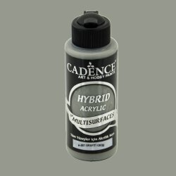 Cadence - Cadence Hybrid Acrylic For Multisurfaces Tüm Yüzeyler İçin Akrilik Boya 120ml H081 Grafiti Gri
