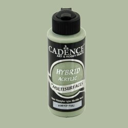 Cadence - Cadence Hybrid Acrylic For Multisurfaces Tüm Yüzeyler İçin Akrilik Boya 120ml H089 Küf Yeşili