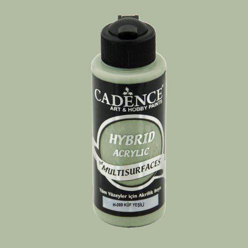 Cadence Hybrid Acrylic For Multisurfaces Tüm Yüzeyler İçin Akrilik Boya 120ml H089 Küf Yeşili Cadence Hybrid Acrylic For Multisurfaces Tüm Yüzeyler İçin Akrilik Boya 120ml H089 Küf Yeşili