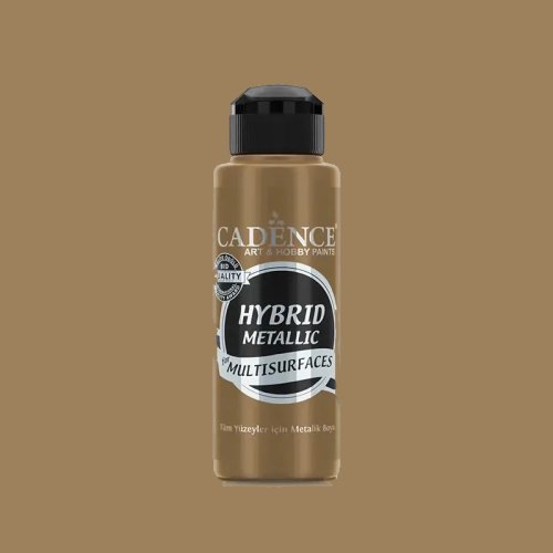Cadence Hybrid Acrylic For Multisurfaces Tüm Yüzeyler İçin Akrilik Boya 120ml HM813 KOYU ALTIN Cadence Hybrid Acrylic For Multisurfaces Tüm Yüzeyler İçin Akrilik Boya 120ml HM813 KOYU ALTIN