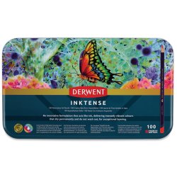 Derwent - Derwent Inktense 100lü Sulu Boya Kalem Seti