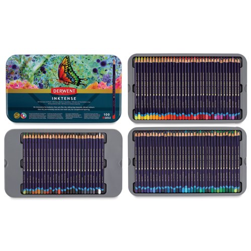 Derwent Inktense 100lü Sulu Boya Kalem Seti