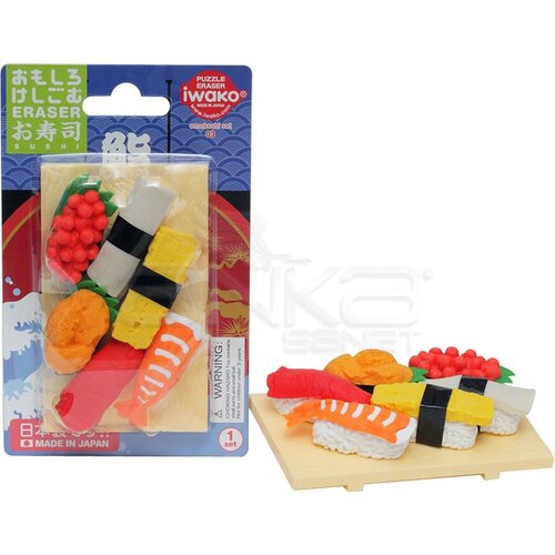 Iwako Puzzle Silgi 6lı Anmitsu Shop