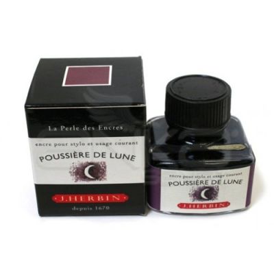 J.Herbin Dolma Kalem Mürekkebi Cam Şişe 30ml-Burgundy - Burgundy