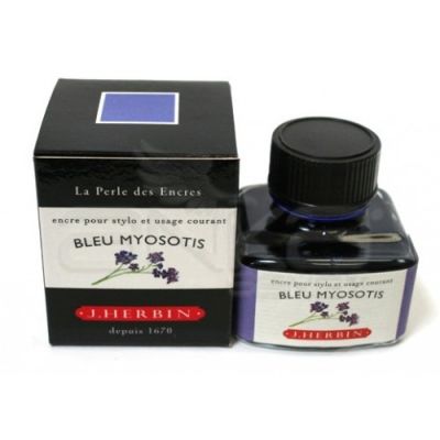 J.Herbin Dolma Kalem Mürekkebi Cam Şişe 30ml-Forget Me Not Blue - Forget Me Not Blue