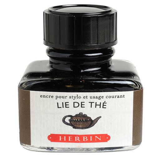 J.Herbin Dolma Kalem Mürekkebi Cam Şişe 30ml-Lie De The