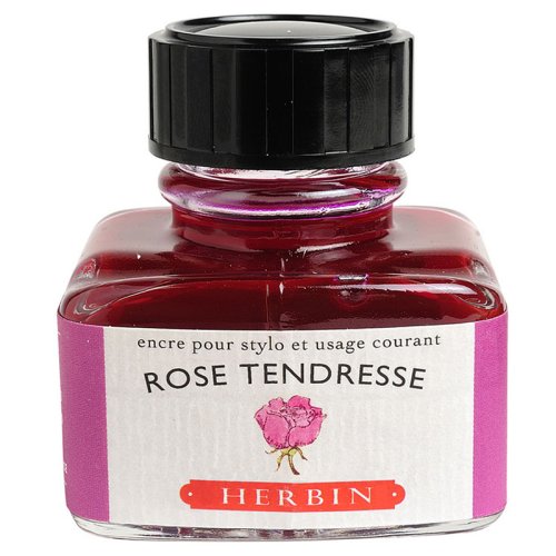 J.Herbin Dolma Kalem Mürekkebi Cam Şişe 30ml Rose Tendresse