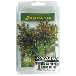 Jordania - Jordania Ağaç Maketi Metal 11cm 1/50 2li YR11048
