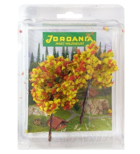 Jordania Ağaç Maketi Metal 9cm 1/100 2li BR9048