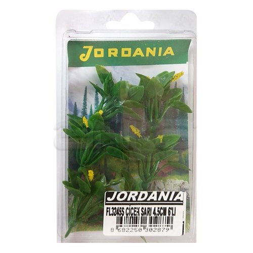 Jordania Çiçek Maketi Sarı 4.5cm 6lı FL3245S