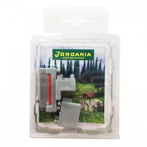 Jordania Maket Koltuk Takımı Gri 1/50 3lü SF225052