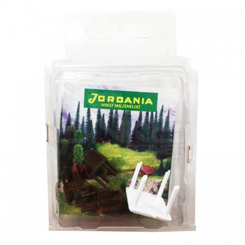 Jordania Maket Masa ve Sandalye Takımı 1/50 5li EF4055