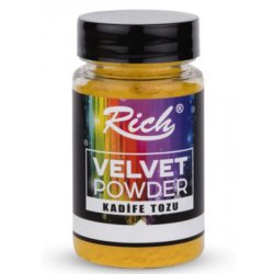 Rich - Rich Velvet Powder Kadife Tozu 90cc Güneş Sarı