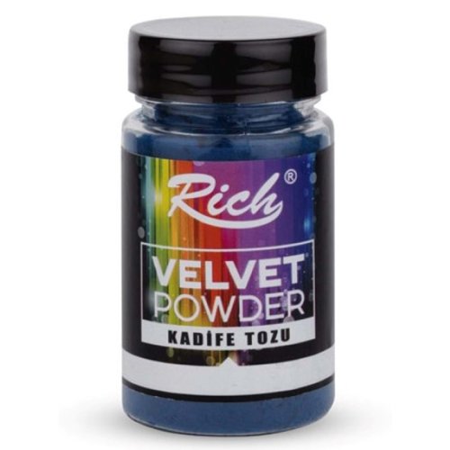 Rich Velvet Powder Kadife Tozu 90cc Mavi