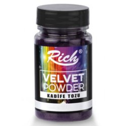 Rich - Rich Velvet Powder Kadife Tozu 90cc Mor