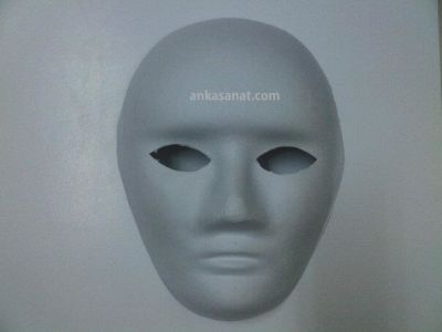 Kağıt Maske Küçük Boy KOD: 601 22cmx17cm