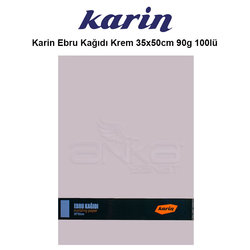Karin - Karin Ebru Kağıdı Krem 35x50cm 90g 100lü