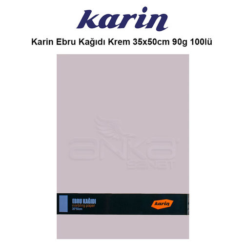 Karin Ebru Kağıdı Krem 35x50cm 90g 100lü