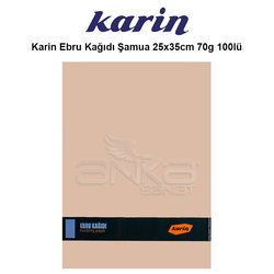 Karin - Karin Ebru Kağıdı Şamua 25x35cm 70g 100lü