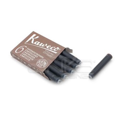 Kaweco Mürekkep Kartuşu 6lı Kahverengi - Kahverengi