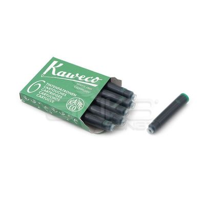 Kaweco Mürekkep Kartuşu 6lı Paket Yeşil - Yeşil