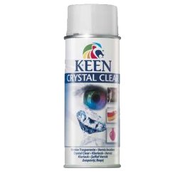 Keen - Keen Crystal Clear Şeffaf Vernik 400ml (1)